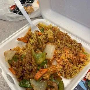 Szechuan pork