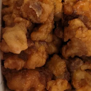 Orange chicken???? Where's  the sauce????????