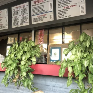 Menu and prices 4/16/2021