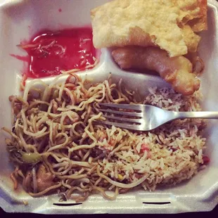 Combination A, soft noodle