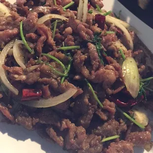 Spicy Cumin Lamb