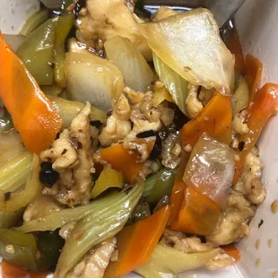 Chicken with Black Bean Sauce