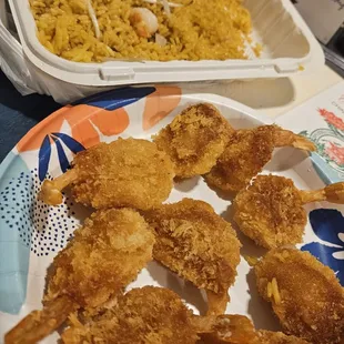 Butterfly Fried Shrimp - the sight of them will make you gag.