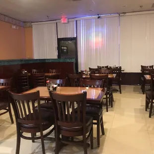 Basically the whole dining room. Very cute