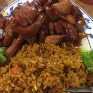 The Bourbon Chicken is the best I&apos;ve ever had.