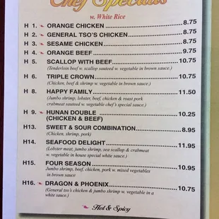 Menu page 5