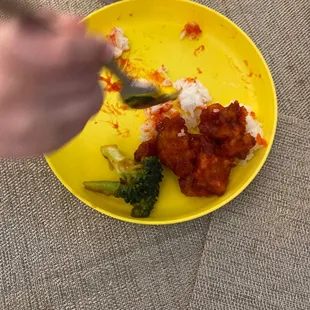 Orange chicken