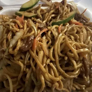 beef lo mein