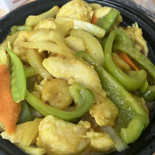 Chicken with Curry Sauce