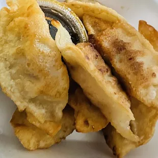 Pan fried dumpling