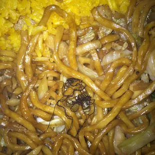 Foreign object found in our shrimp lo mein.