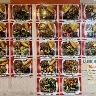 MENU Jan 2024 lunch special. You&apos;re welcome.