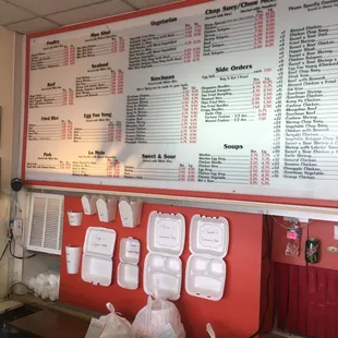 Large menu