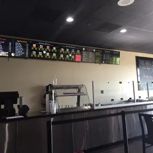 Inside of restaurant