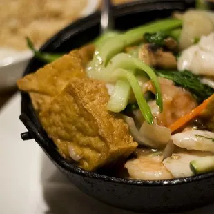 tofu seafood hot pot. photo by rustyralston.com