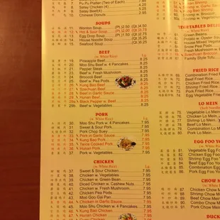 menu, sushi and sashimi