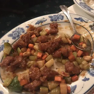 Kung Pao (half eaten sorry!)