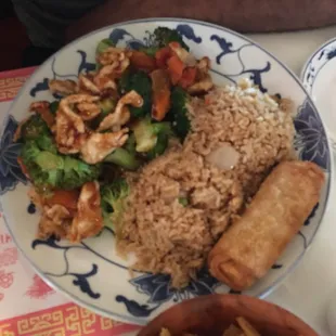 Lunch special chicken and broccoli