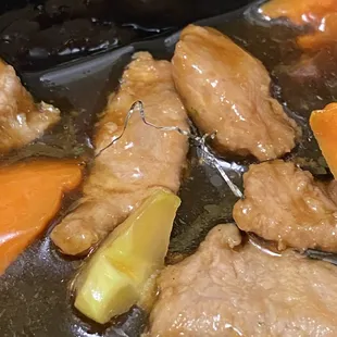 Piece of metal scrubber