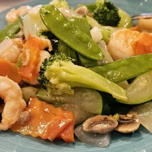 Assorted Vegetable Prawns