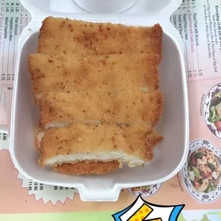 crispy chicken with yum yum Sauce!!!!! Perfect match