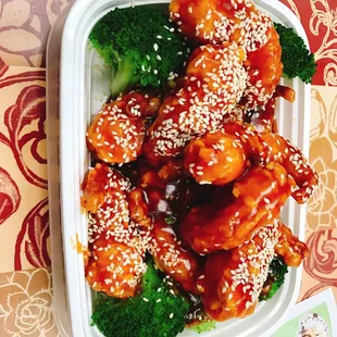 S22. Sesame Shrimp
