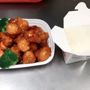S5. Dragon and Phoenix whih White Rice！so good