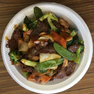 beef w. mix vegetable