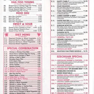 China Gourmet Homosassa Menu