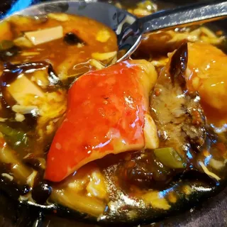 Hot and Sour Seafood Soup