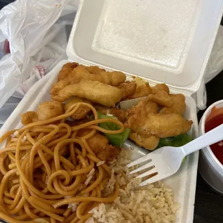 Sweet and Sour Chicken Lunch