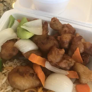 Sweet and Sour Pork Lunch
