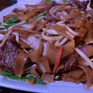 20. BEEF Chow Fun Noodles