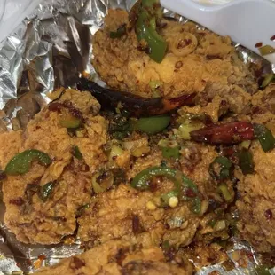 Salt and Pepper Chicken Wings