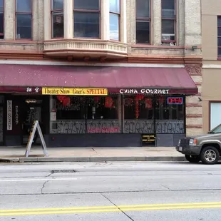 The front of China Gourmet
