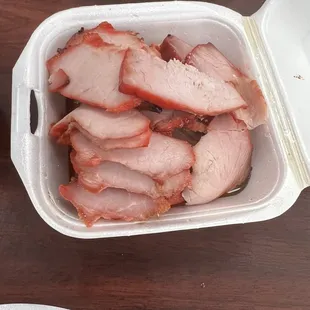Dry bbq pork