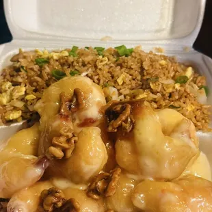 Honey Walnut Prawns