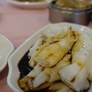 a plate of food on a table