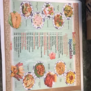 menu, sushi and sashimi