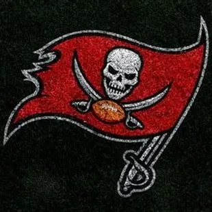 The Tampa Bay Buccaneers flag.