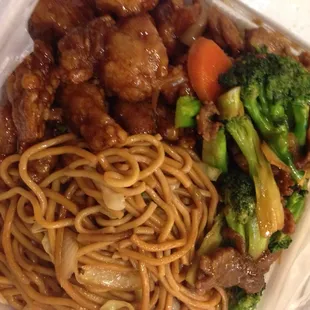 Full plate! No stinginess here!