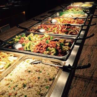 interior, salads