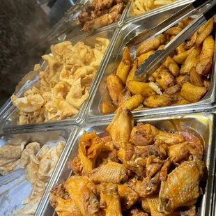 Chicken crab Rangoon