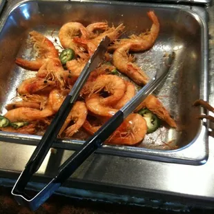 Mmm shrimp!