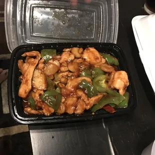 King Pao Chicken- amazingly large servings and super fresh! Lots of