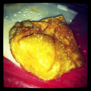 fried crab meat cheese wonton.