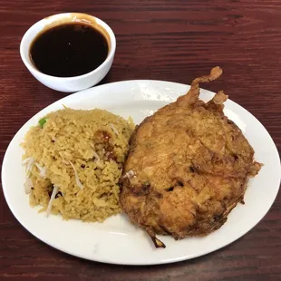 Shrimp egg foo yong... I could eat it every day!