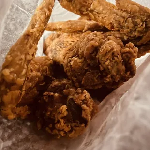 4 Chicken Wings... $6.50