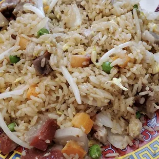 Pork fried rice
