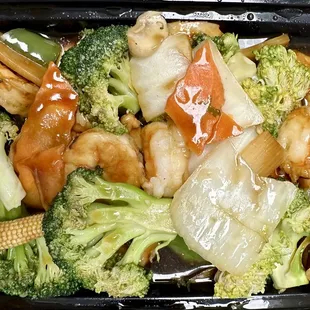 Shrimp with Mixed Vegetable